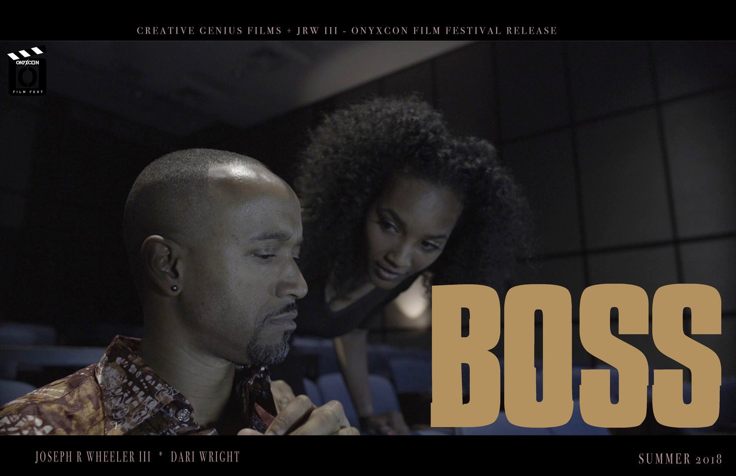 Afrofuturism Film “Boss” Premeires at Onyxcon 2018