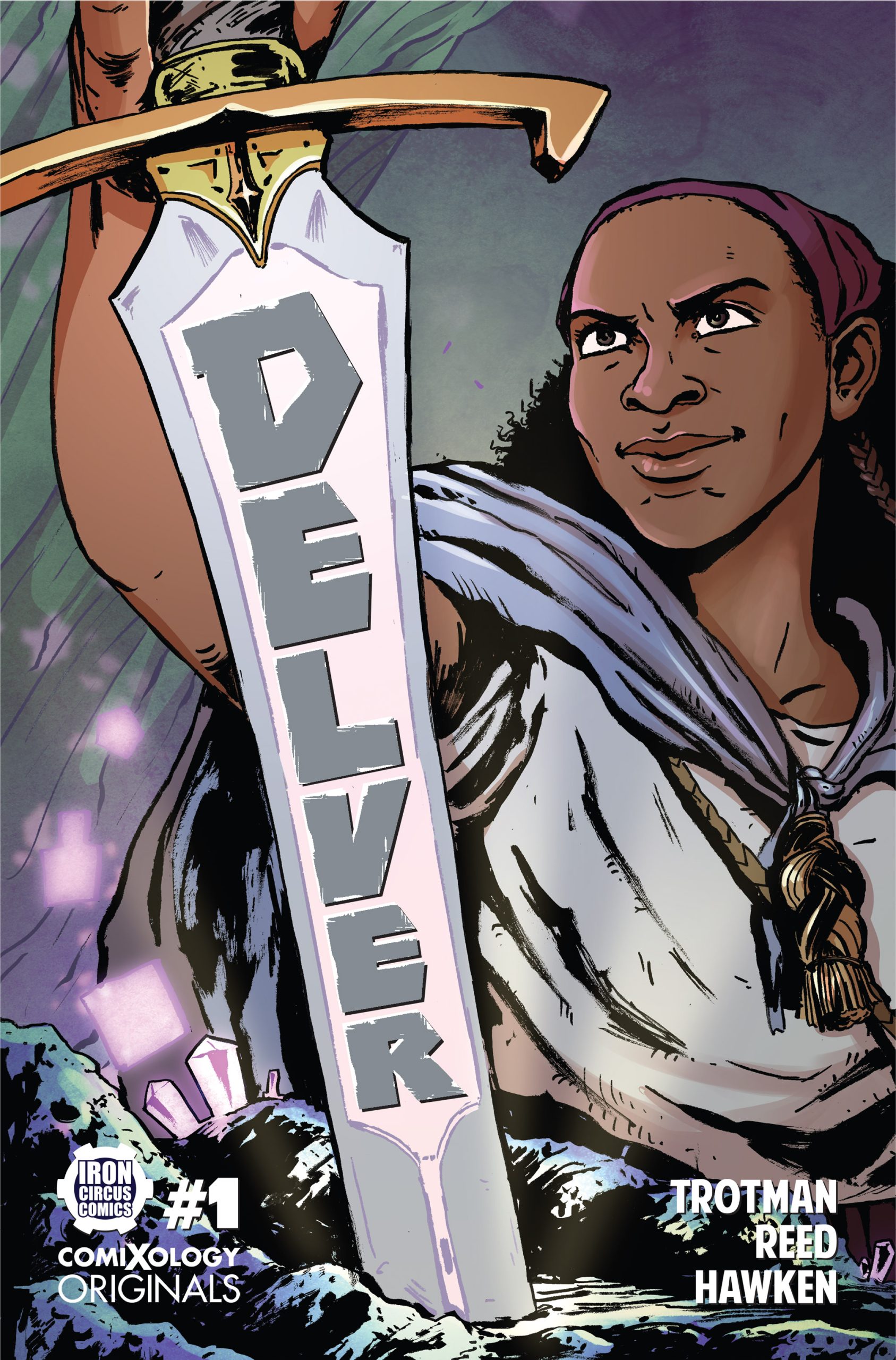 ComiXology Originals Debuts Delver, a new fantasy adventure from C. Spike Trotman and MK Reed with art by Clive Hawken