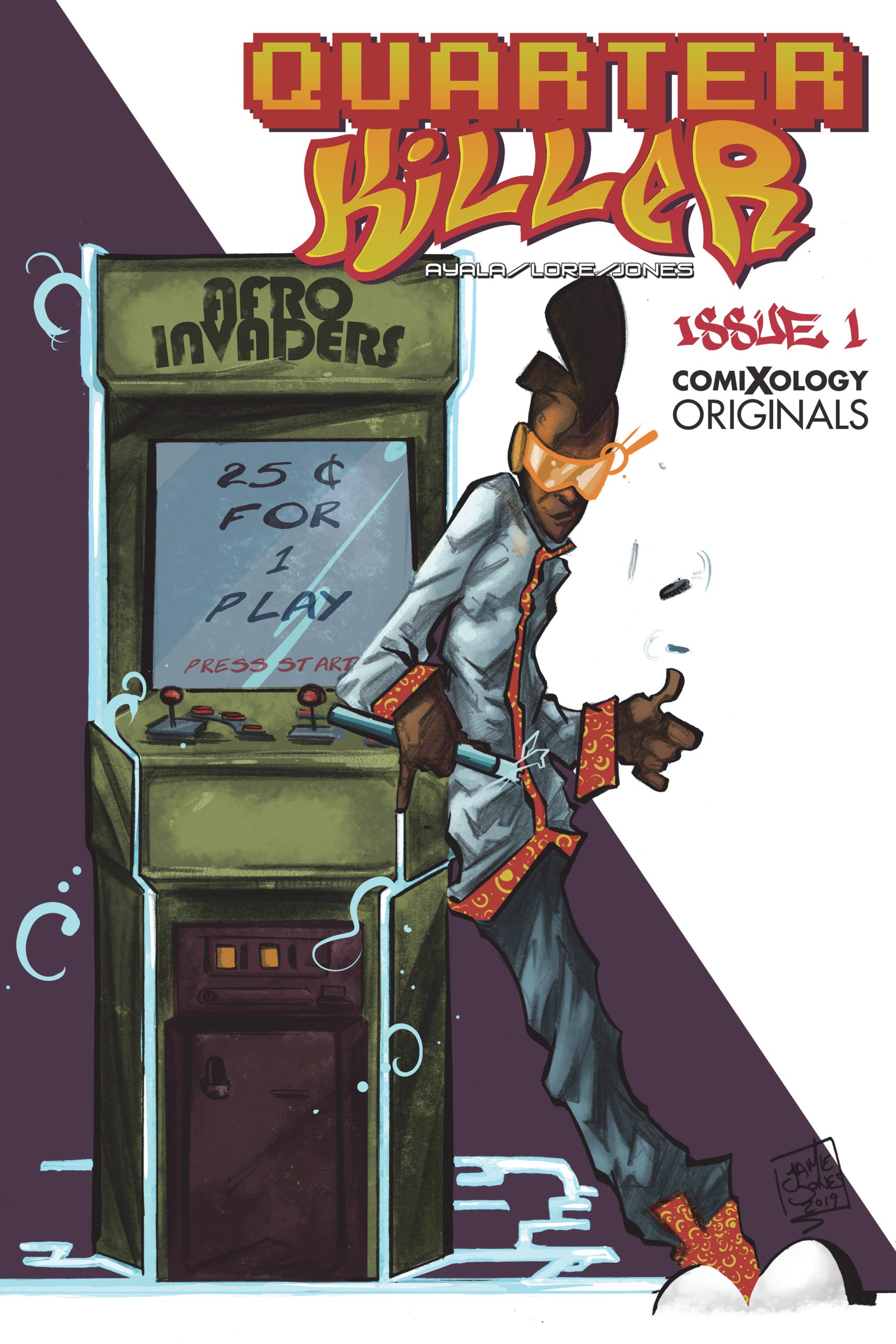 ComiXology Originals Debuts Quarter Killer An Action-Packed, Cyberpunk 5-Part Mini-Series Co-written by Vita Ayala & Danny Lore with Art by Jamie Jones