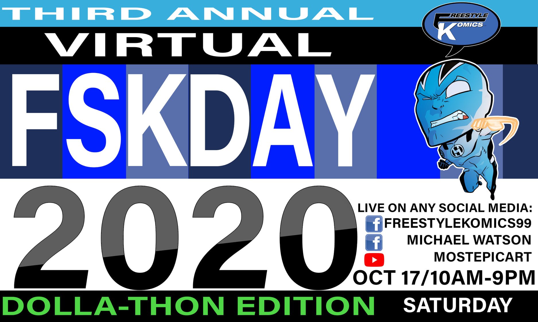 On the Blerdar:  Virtual FSKDAY 2020